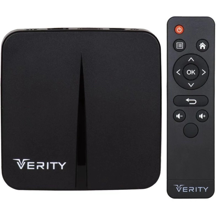 اندروید باکس Verity V-AB9110 4K + ریموت کنترل