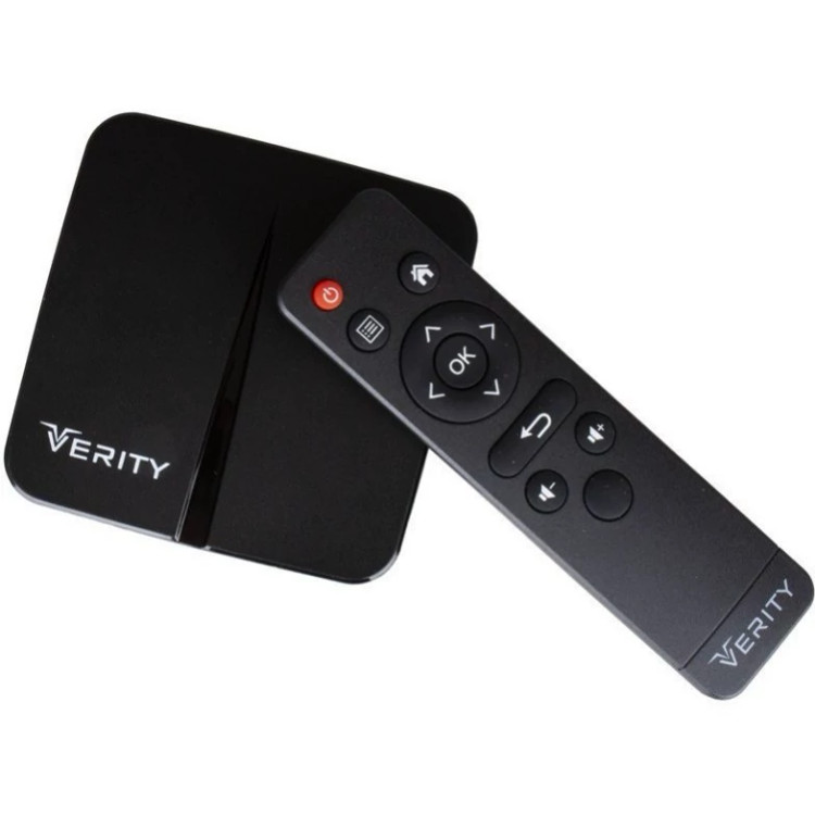 اندروید باکس Verity V-AB9110 4K + ریموت کنترل
