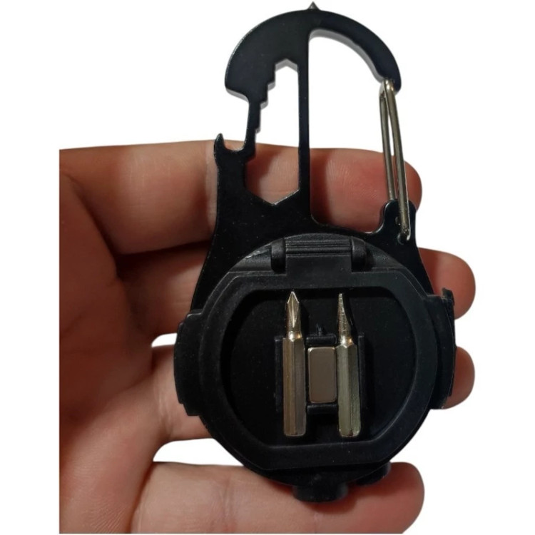 چراغ شارژی آویزی 6کاره COB rechargeable keychain light