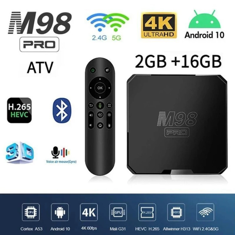 اندروید باکس مدل M98 Pro